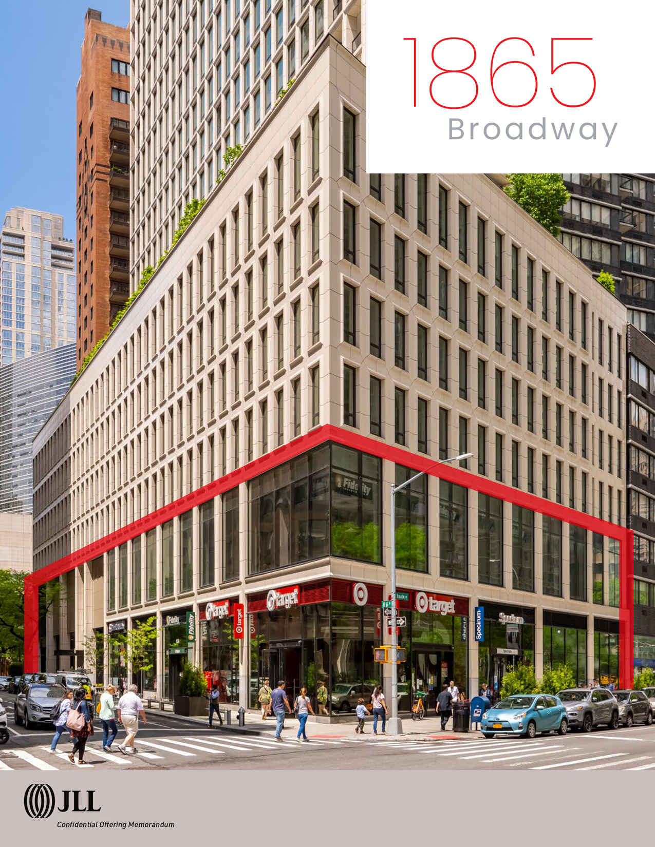 JLL / HFF, 1865 Broadway, New York, OM, offering memorandum, cover