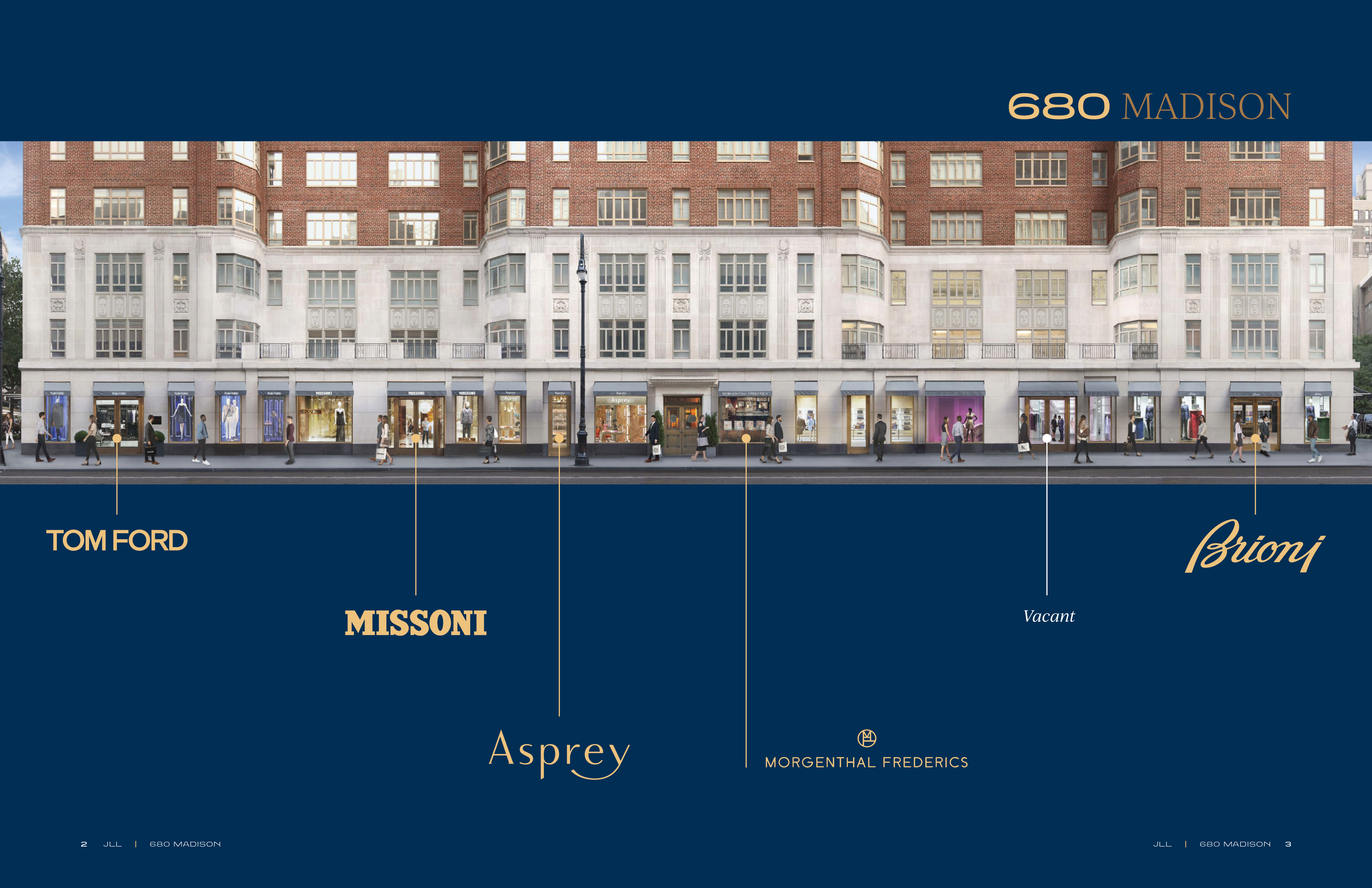 JLL / HFF, 680 Madison Avenue, New York, OM, offering memorandum, select page spread
