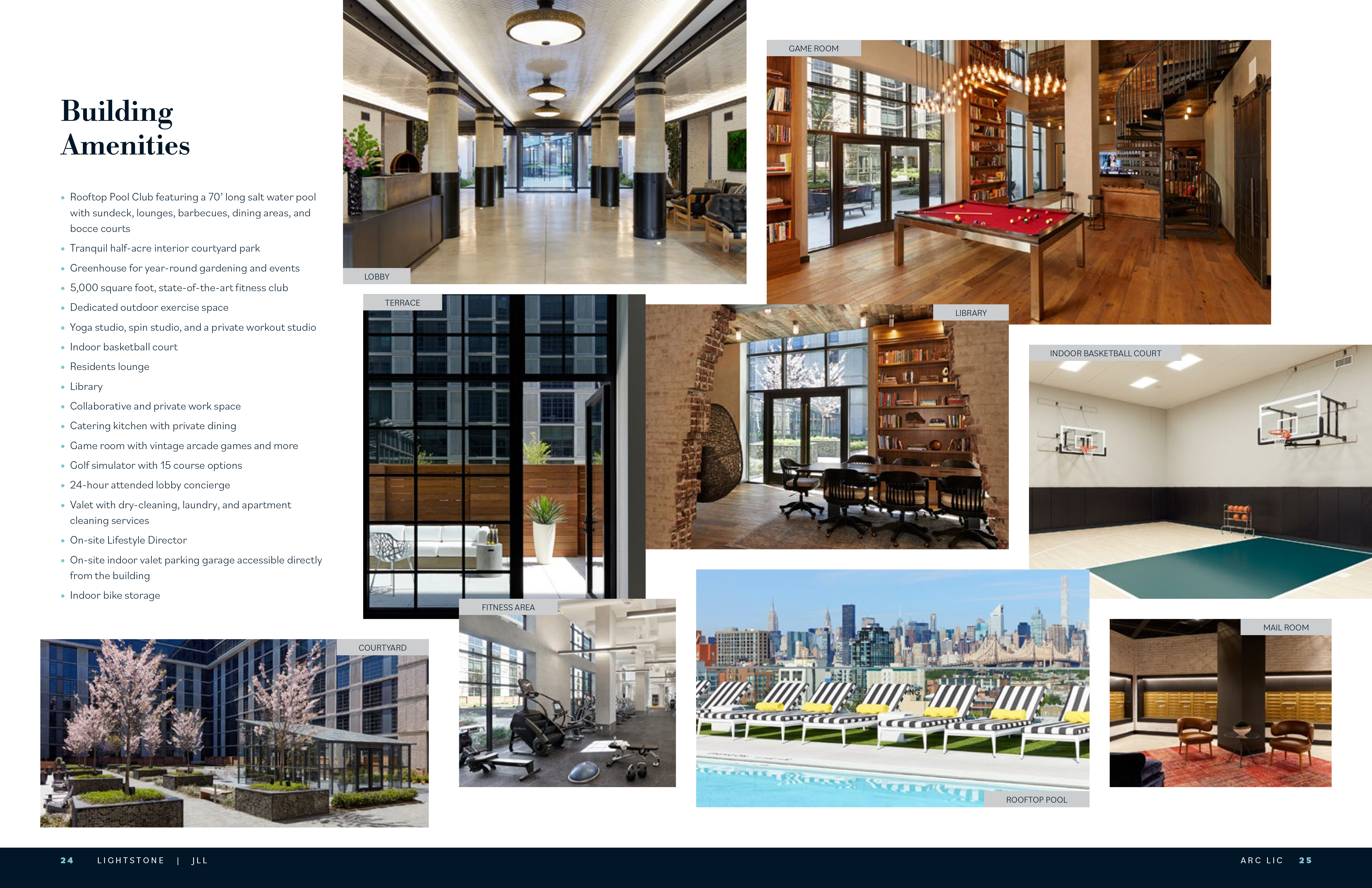 JLL / HFF, ARC LIC, Long Island City, Queens, New York, OM, offering memorandum, select page spread