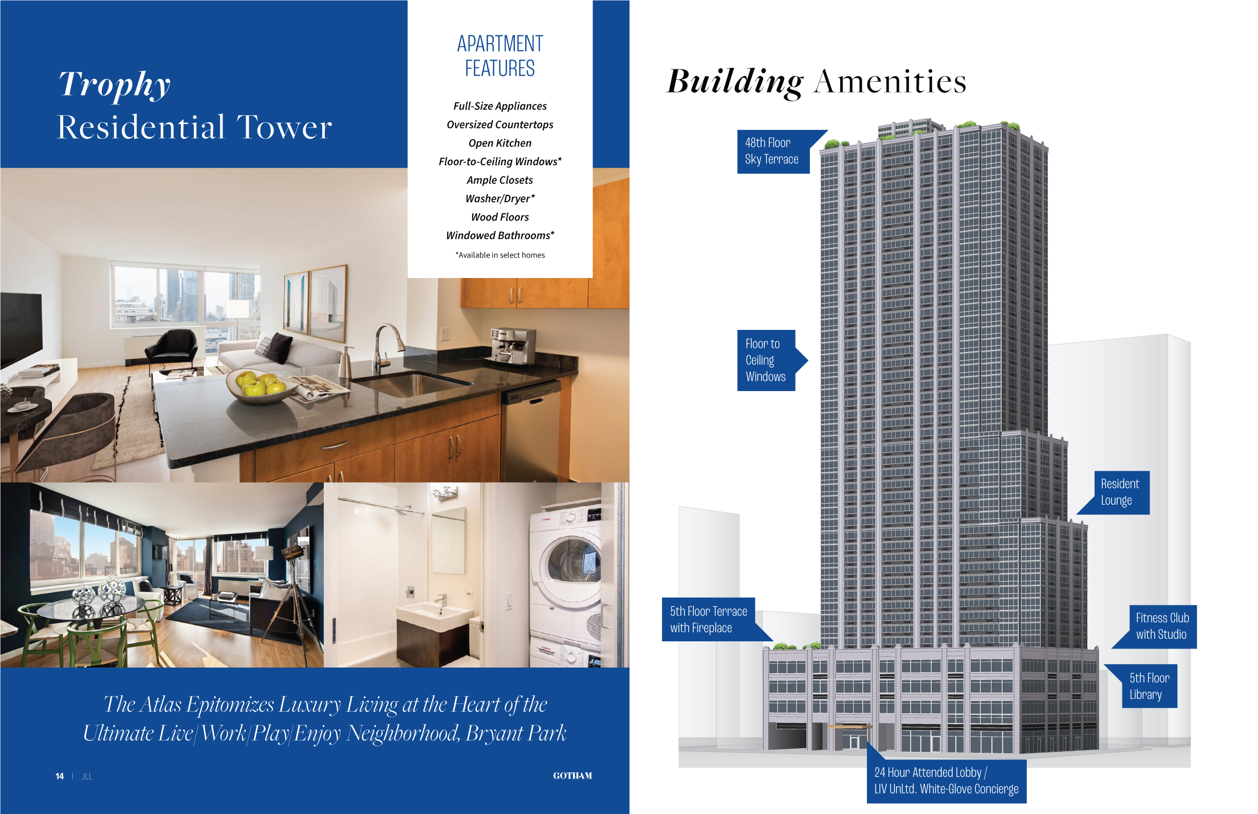 JLL / HFF, Atlas, New York, OM, offering memorandum, select page spread