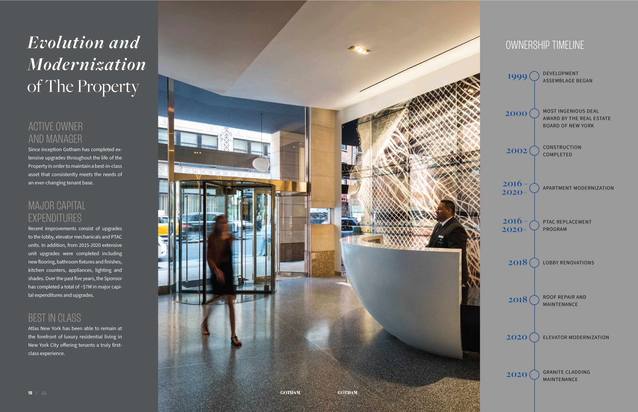 JLL / HFF, Atlas, New York, OM, offering memorandum, select page spread