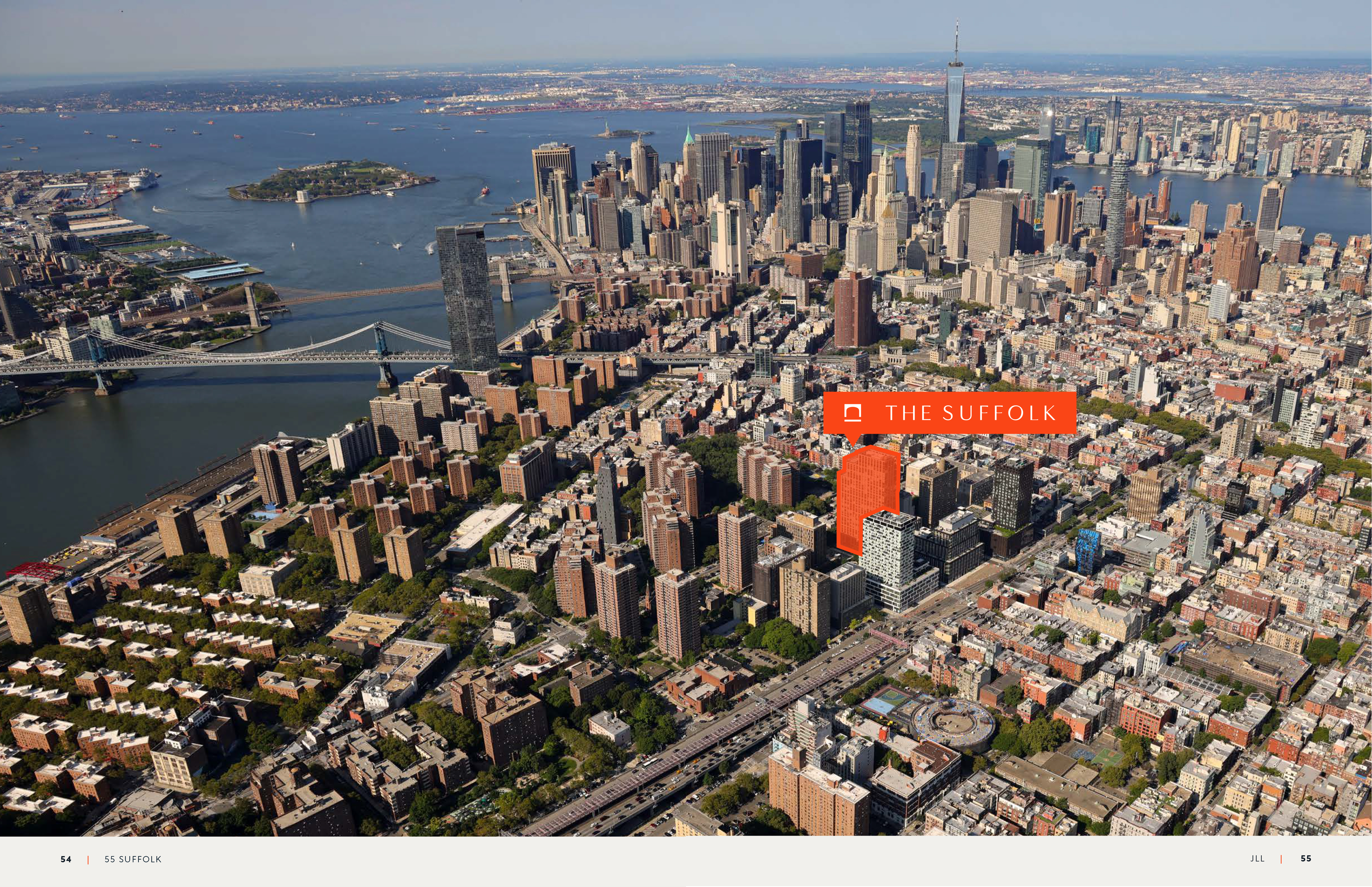 JLL / HFF, The Suffolk, 55 Suffolk Street, New York, OM, offering memorandum, select page spread