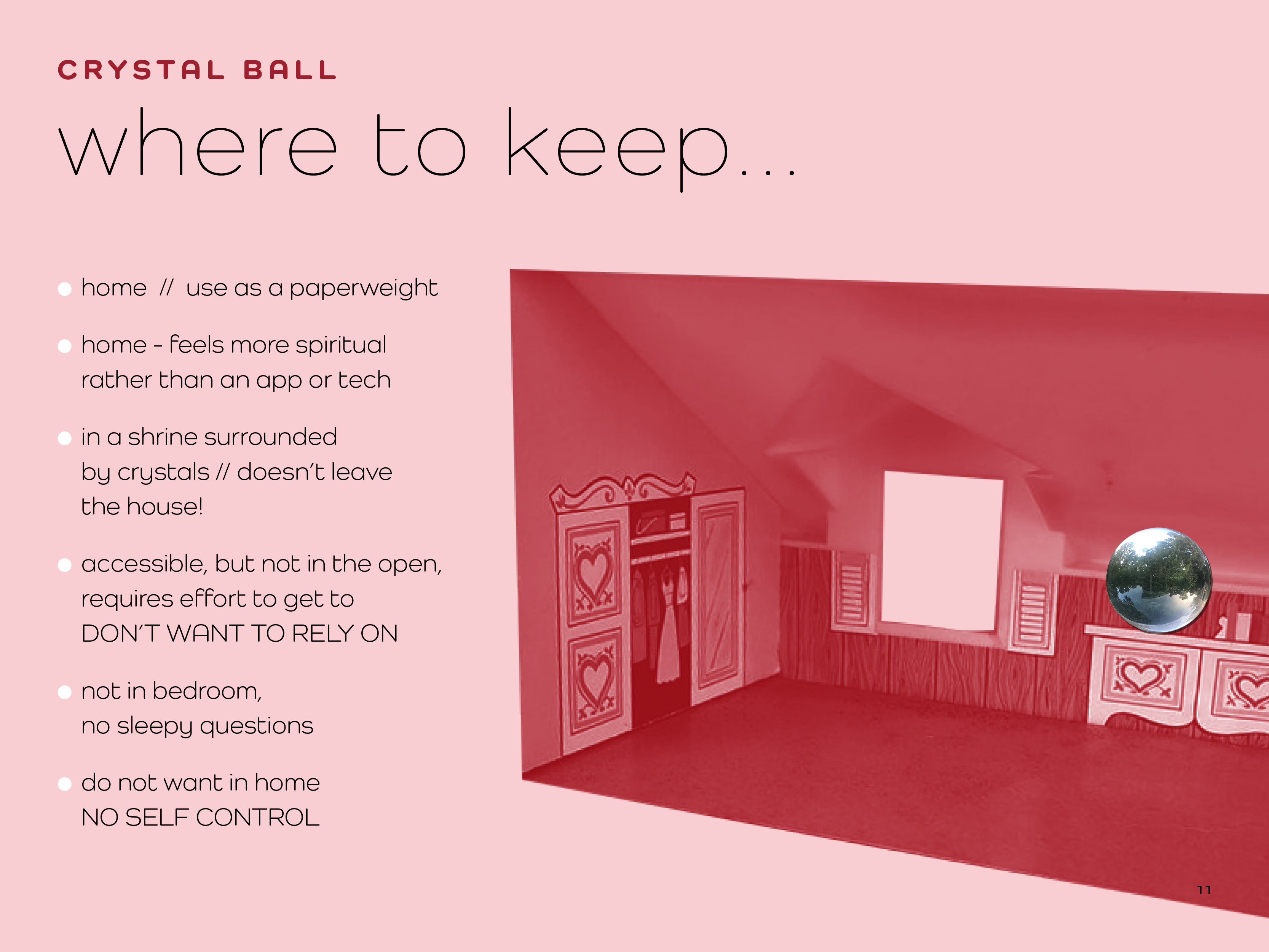 crystal ball usage continued