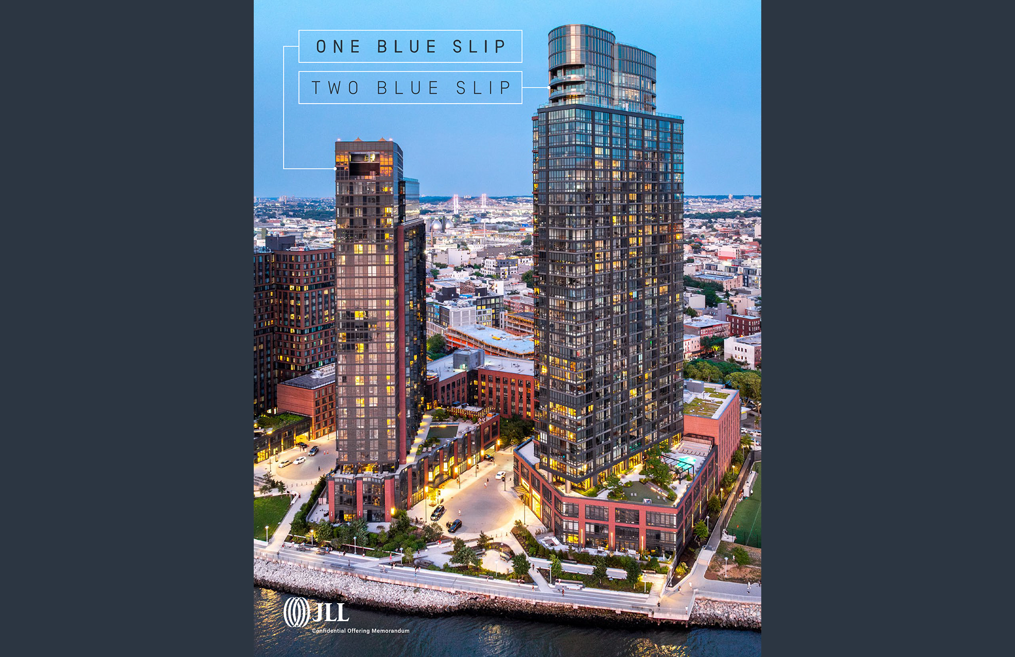 One Blue Slip Two Blue Slip offering memorandum: cover