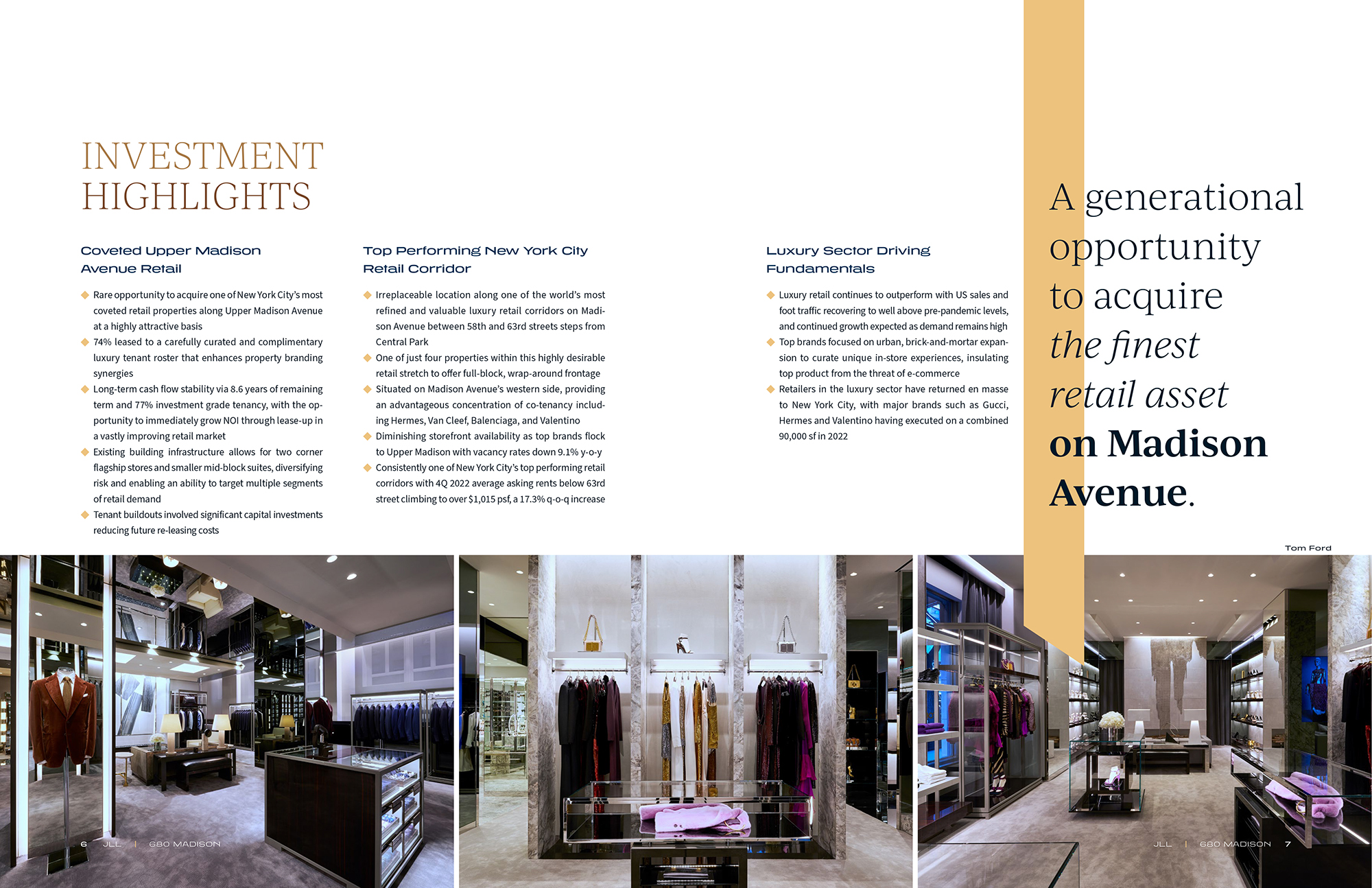 680 Madison offering memorandum: investment highlights